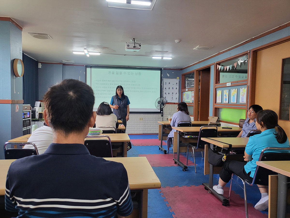 기본 문해 기초 학습 모습