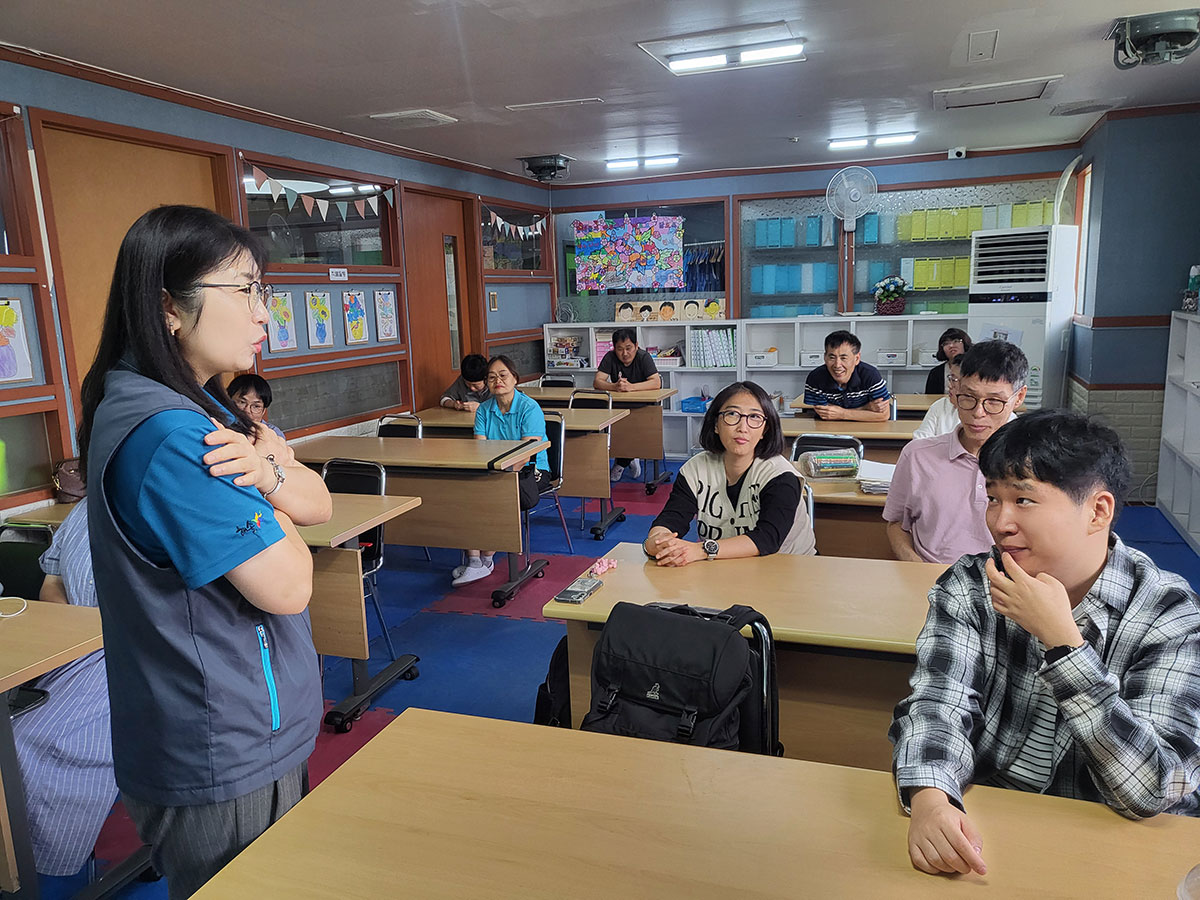 기본 문해 일상생활 학습 모습